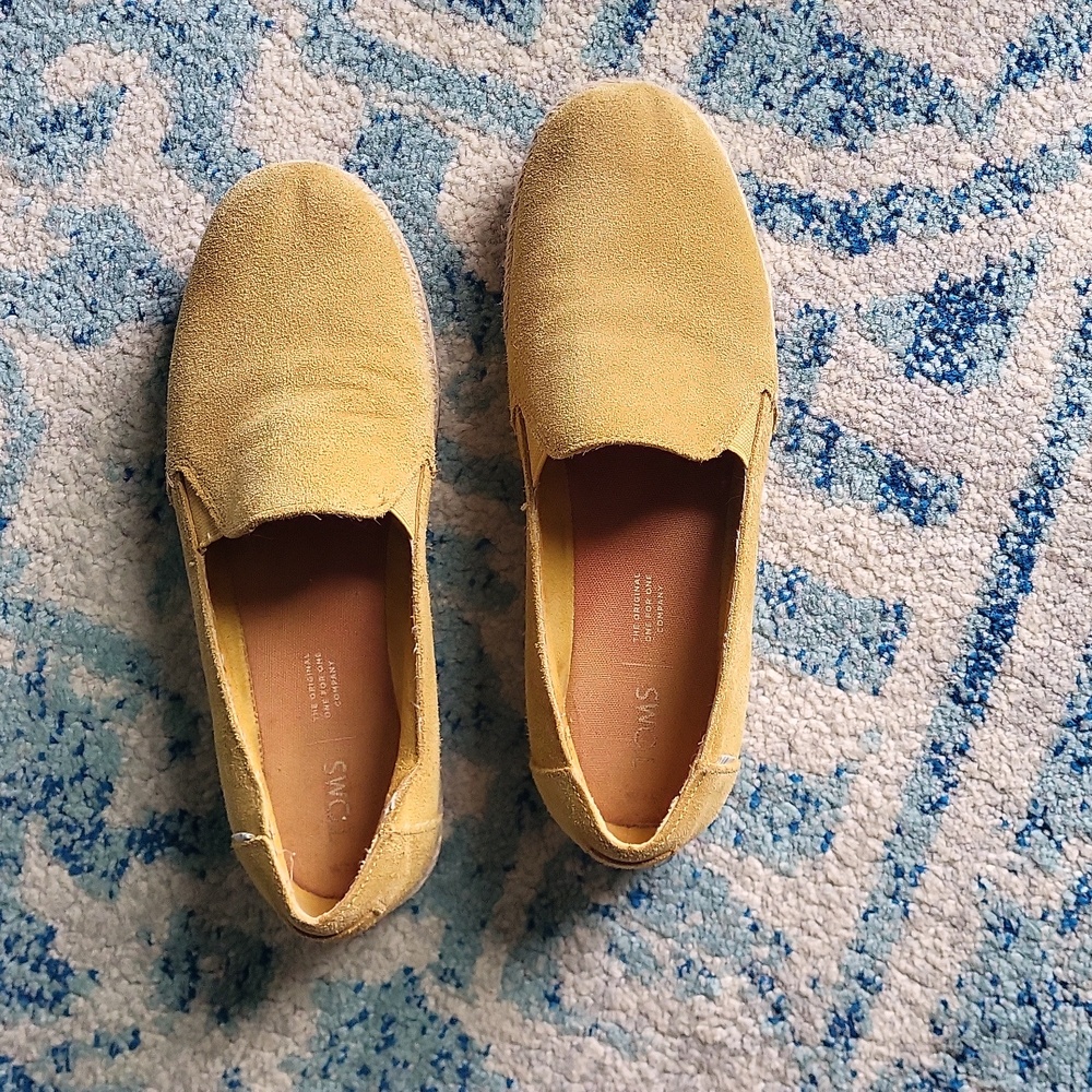 Toms Women’s Palma Amber Gold Suede